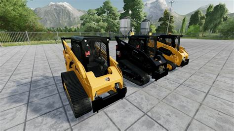 fs22 cat skid steer pack